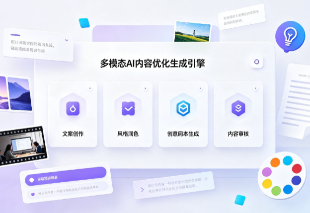 当涂县AI智能内容优化创新 多模态生成技术丰富数字内容创作生态