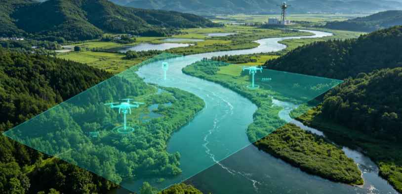 当涂县GEO 全域空间监测筑牢生态屏障，空间技术支撑环境治理与灾害防御